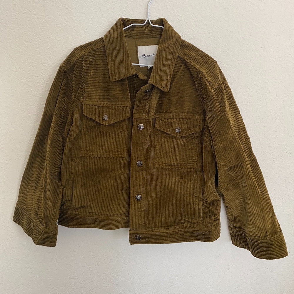 New with tags brown corduroy Madewell jacket